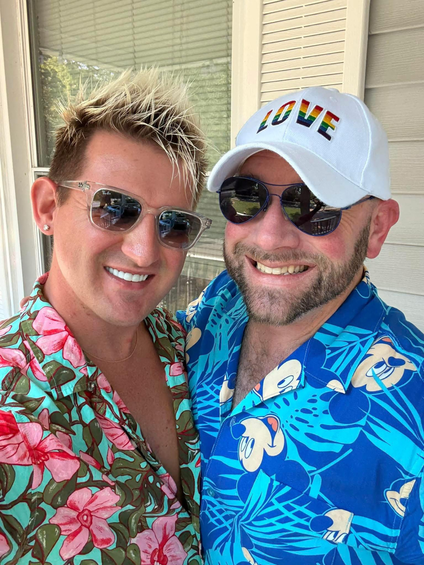 Pride, sunshine, and matching florals